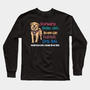 International Guide Dog Day – April Long Sleeve T-Shirt